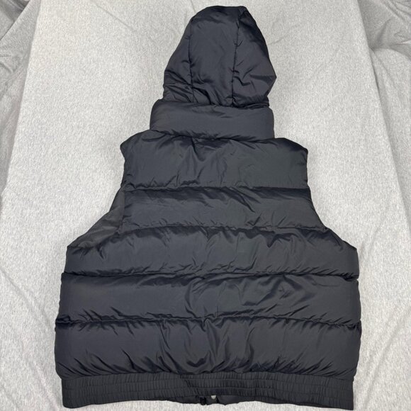 Fabletics Puffer Vest With Hood Women's Size 2XL fits Men's Size Small Black - Picture 3 of 9